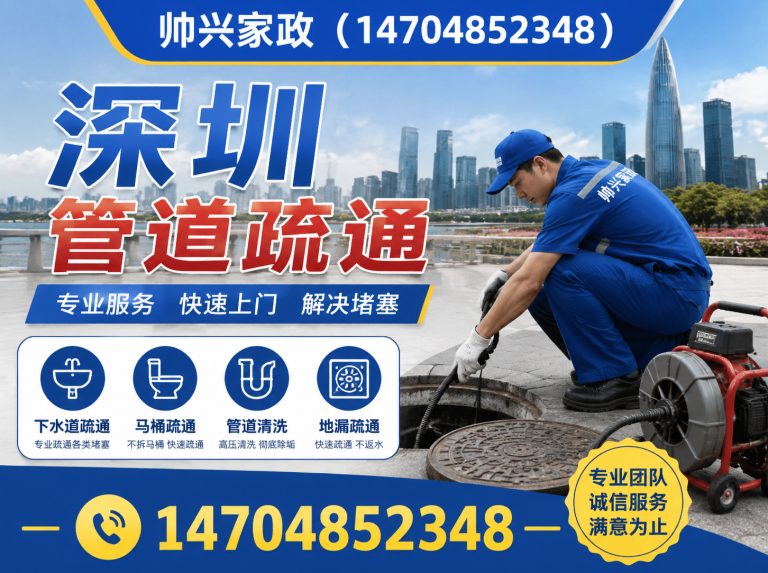 宝安区深圳管道疏通展示图